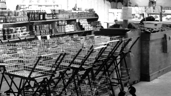 row-of-shopping-carts