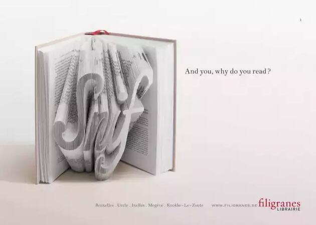 13款腦洞大開的創意圖書廣告，讓我們一起睜大雙眼【案例合集】