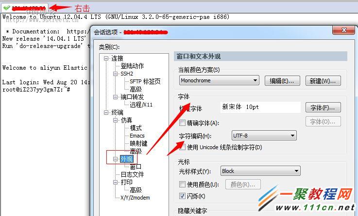 SecureCRT中文亂碼問題解決辦法