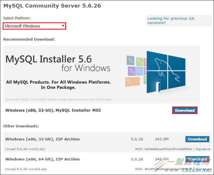 Windows-MySQL-Installer-MSI