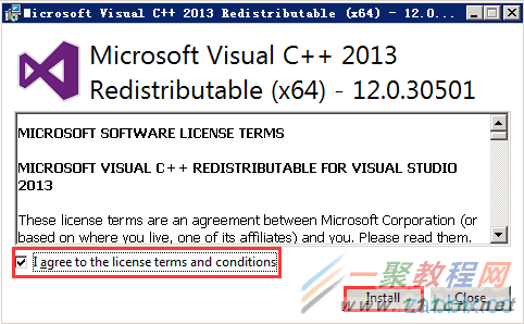 InstallMicrosoftVisualC++2013