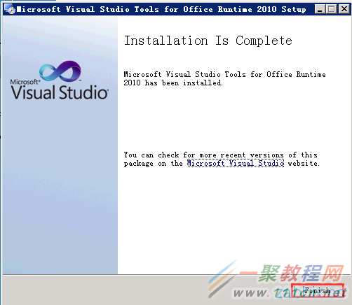 InstallMicrosoftVisualStudiTools-Finish