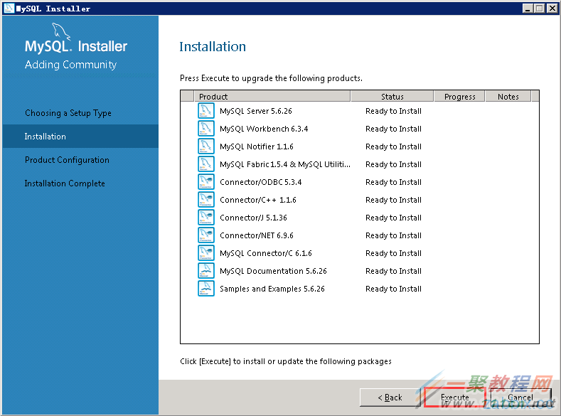 MySQLInstallerInstallation