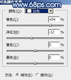 Photoshop打造唯美的暗調青藍色秋季人物圖片