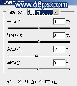 Photoshop打造唯美的暗調青藍色秋季人物圖片