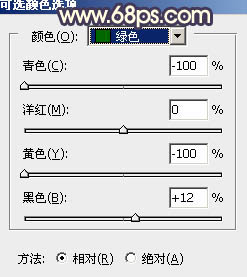 用PS調出唯美金黃色晚霞人物照片效果