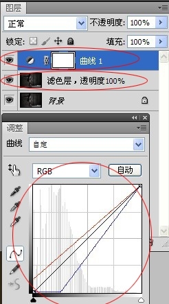 PS中濾色及中灰圖層的簡單應用