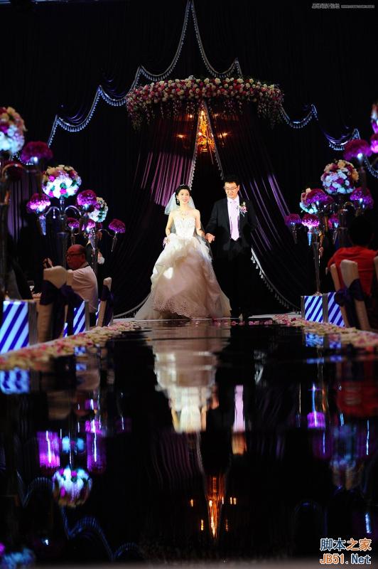 Photoshop詳細解析室內婚片婚宴的整體色彩處理教程