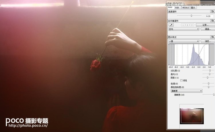 Photoshop給廢墟人像添加粉色朦胧美效果,PS教程,思緣教程網