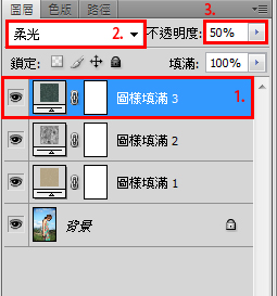 PS教程：利用圖案工具加強照片效果