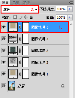 PS教程：利用圖案工具加強照片效果