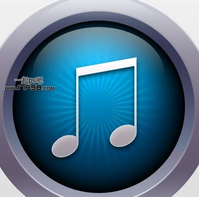 Photoshop制作質感的Itunes10圖標,PS教程,photoshop教程