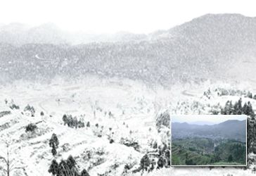 PhotoShop為風景照片添加大雪紛飛效果 三聯教程