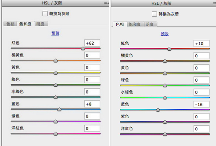 PS簡單步驟調出夏季清新薄荷色 三聯