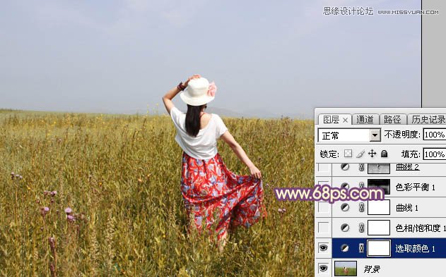 Photoshop給外景人像添加唯美的逆光效果,PS教程,素材中國