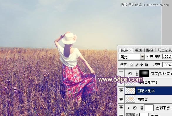 Photoshop給外景人像添加唯美的逆光效果,PS教程,素材中國