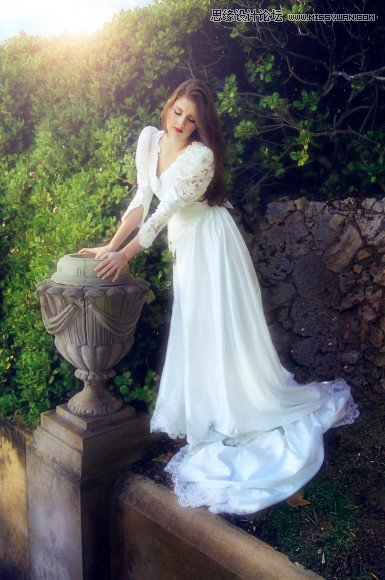 Photoshop調出新娘照片唯美的柔色效果    三聯