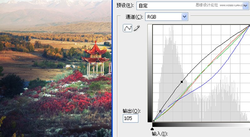 Photoshop給野外風景照片添加艷麗的色彩,