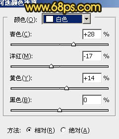 PS青綠色天空下的金黃草地人物照片