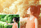 Photoshop給美女人物照片加上陽光暖色技巧 三聯