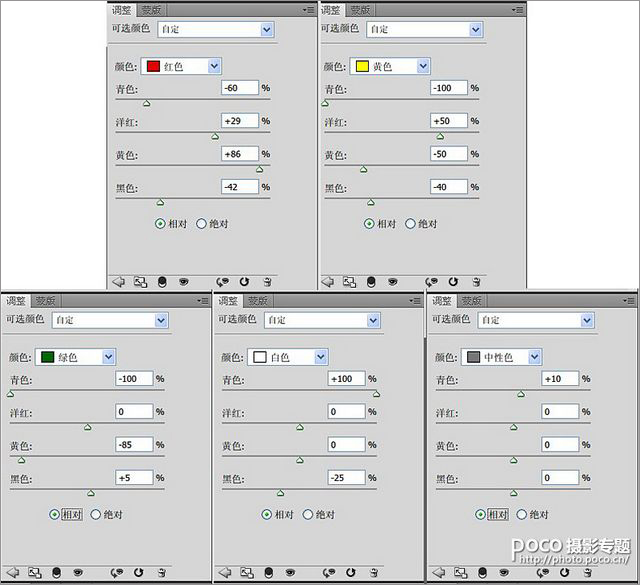 人像攝影暖色調後期ps教程