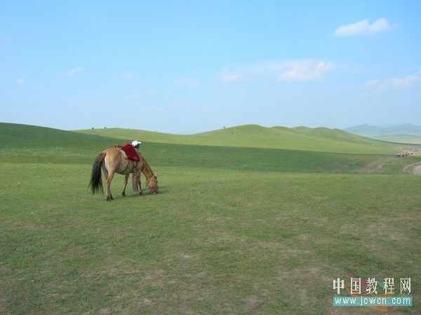 PS給灰蒙蒙的風景片添上春天的色彩 三聯