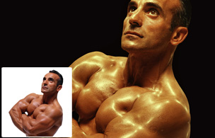 PhotoShop給肌肉男打造古銅質感膚色效果教程 三聯教程