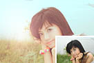 Photoshop給河邊美女照片加上韓系淡橙色教程 三聯教程