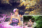 Photoshop打造漂亮時尚的暖色樹林婚片教程 三聯教程