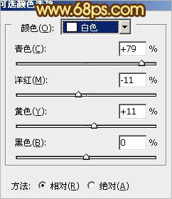 Photoshop調出樹林婚片溫馨的橙褐色 數碼後期教程