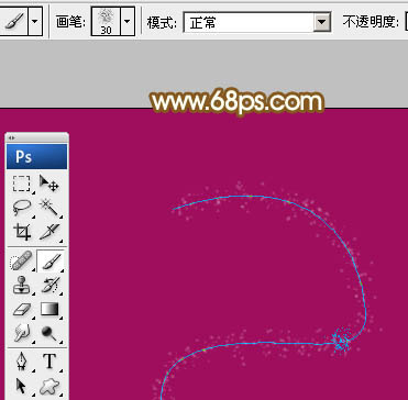 Photoshop設計制作漂亮的2015手寫光效字