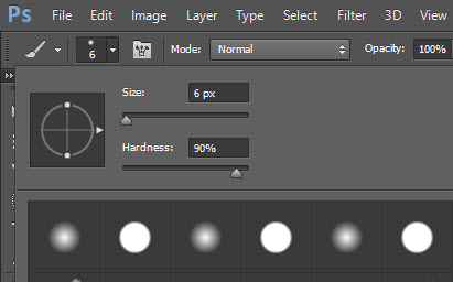 4 brush Create Unique Neon Text Effect in Photoshop