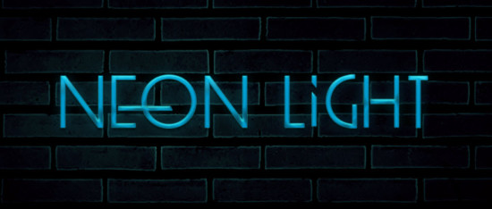 2 effect 550x234 Create Unique Neon Text Effect in Photoshop