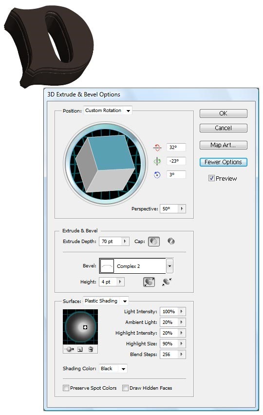 PS打造童話夢境般的3D字體特效