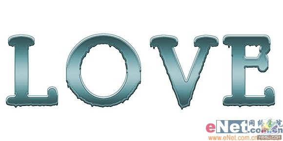 Photoshop打造熔化了的“LOVE”字符特效 三聯