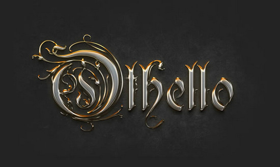 Create a Crisp Metallic Text Effect in Photoshop