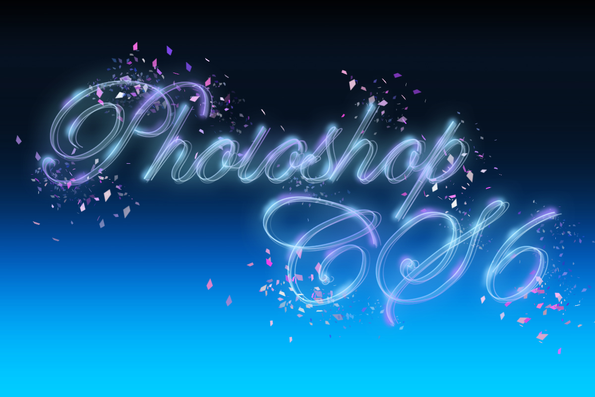 PhotoShop CS6制作夢幻高光流線花體藝術字效教程 三聯教程