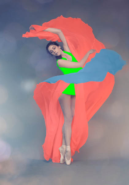 Photoshop打造動感牛奶噴濺裙子