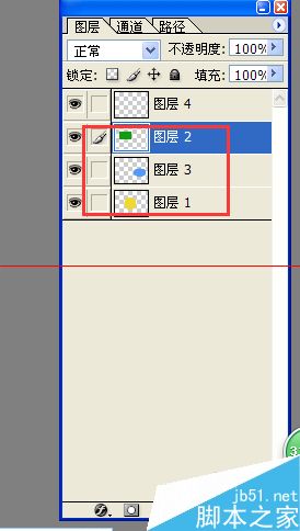  Photoshop cs8怎麼刪除圖層組？