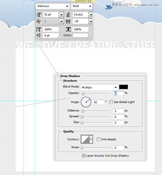 Photoshop設計簡潔大方的網頁界面,破洛洛