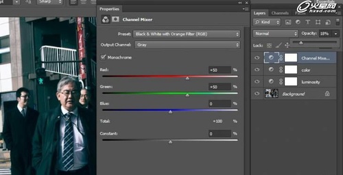 PS教程：利用PS曲線拉出照片電影感色調