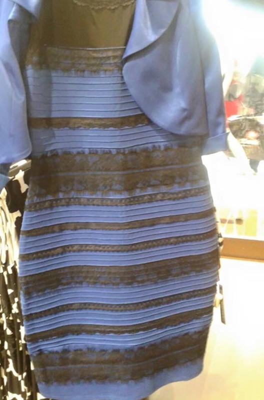 PS說了這條裙子是藍黑的 三聯