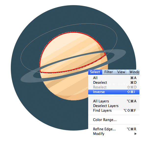 23-space-flat-icons-photoshop-saturn