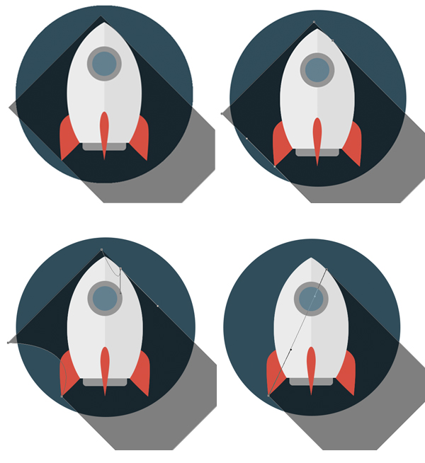 13-space-flat-icons-photoshop-rocket