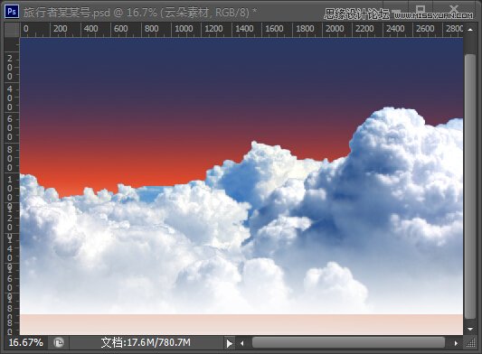 Photoshop制作簡易風格的桌面壁紙教程,PS教程,思緣教程網