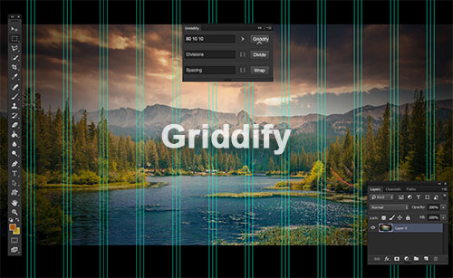 幫你快速生成PHOTOSHOP參考線的GRIDDIFY 三聯