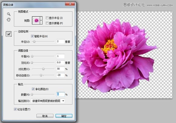 Photoshop設計動感飛濺效果的藝術花朵,PS教程,素材中國