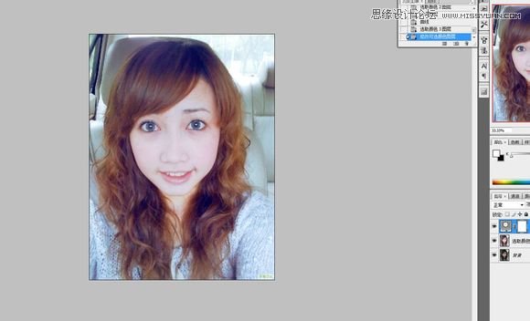 Photoshop結合AI把手機人像轉手繪處理,PS教程,素材中國