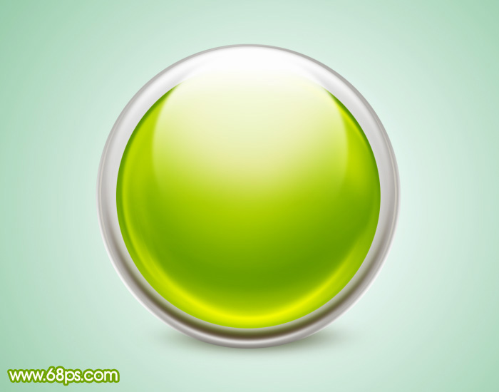 Photoshop制作一個漂亮的綠色水晶球 三聯