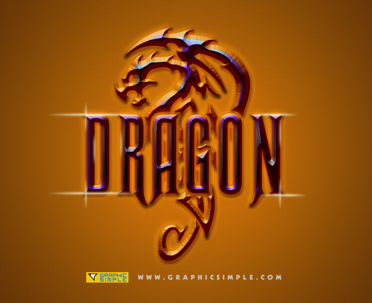在Photoshop中設計超酷的龍形游戲logo 三聯
